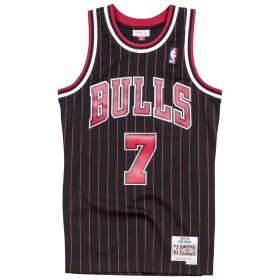 Mitchell & Ness Pánský dres Chicago Bulls NBA Toni Kukoc #7 1995-96 Swingman Pinstripe Velikost: S