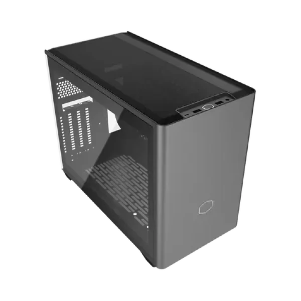Cooler Master MasterBox NR200P MAX V2 šedá / mITX / 2x USB-A 3.2 / 1x USB-C 3.2 / 2x 140mm / SFX Gold 850W ATX 3.0 (NR200PV2-MCNN85-SL0)