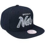 Kšiltovka NBA Brooklyn Team Script 2.0 Snapback Mitchell Ness OSFM