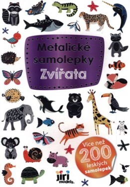 Metalické samolepky - Zvířata