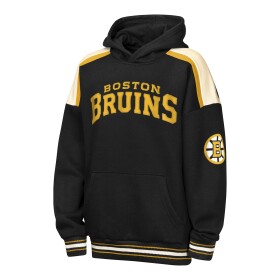 Outerstuff Dětská mikina Boston Bruins NHL Camaraderie Oversized Colorblock Fleece Velikost: Dětské M (136 – 152)