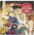 Kalendář 2025 poznámkový: Gustav Klimt, 30 30 cm