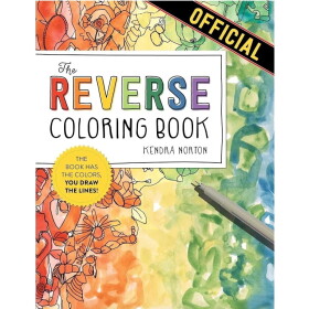 New Mags Omalovánky pro dospělé - The Reverse Coloring Book, multi barva, papír