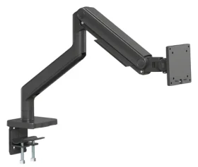 Digitus černá / Držák pro jeden monitor / do 49" / nosnost 20 kg / mechanická pružina / VESA 75x75, 100x100 (DA-90473)