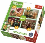Trefl - Puzzle - Treflíci 4v1