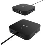 I-Tec Thunderbolt 3/USB-C Dual 4K Docking Station + USB-C to DisplayPort Cable (1,5 m) + Power Delivery 60W TB3HDMIDOCKPD