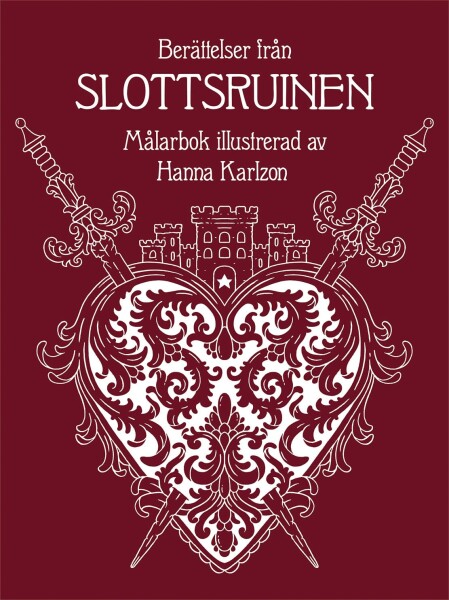 Berättelser från slottsruinen, antistresové omalovánky, Hanna Karlzon