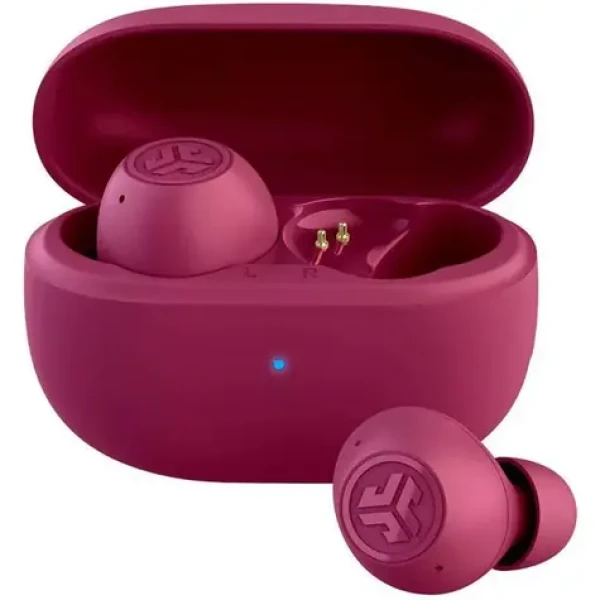 JLAB Go Pop TWS Earbuds růžová / bezdrátové sluchátka s mikrofonem / ANC / BT 5.3 (810119072436)