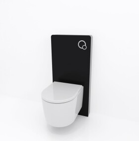 Závěsný WC set předstěnová montáž SAT SIKOSG72TORBL SIKOSG72TORBL
