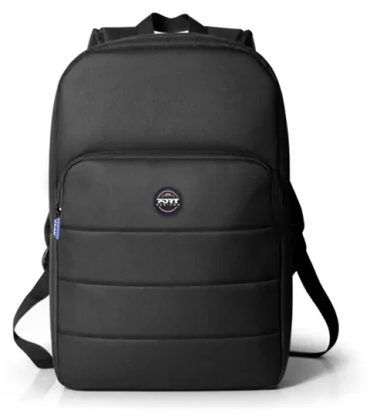 PORT DESIGNS PORTLAND II ECO 14-16" černá / Batoh na notebook / 10 l / recyklovaný r-PET (105350)