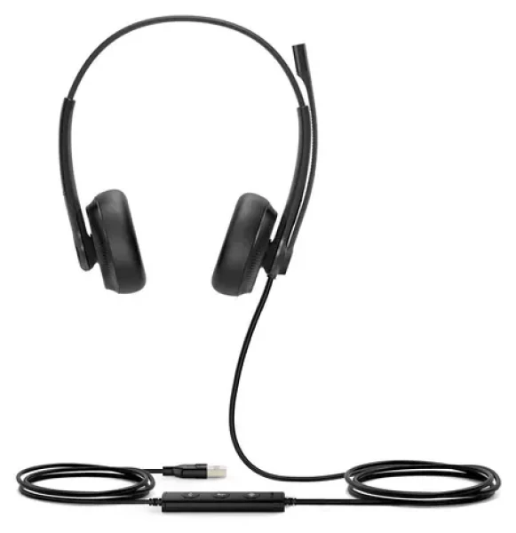 Yealink UH34 Dual (UC) (1308044) / Stereo náhlavní souprava / mikrofon / USB-A / pro IP telefony (1308044)