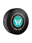 Inglasco / Sherwood Puk PWHL New York 2024 Inaugural Season Official Game Hockey Puck