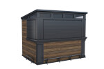 KETER DECO BAR DUO domek - Walnut