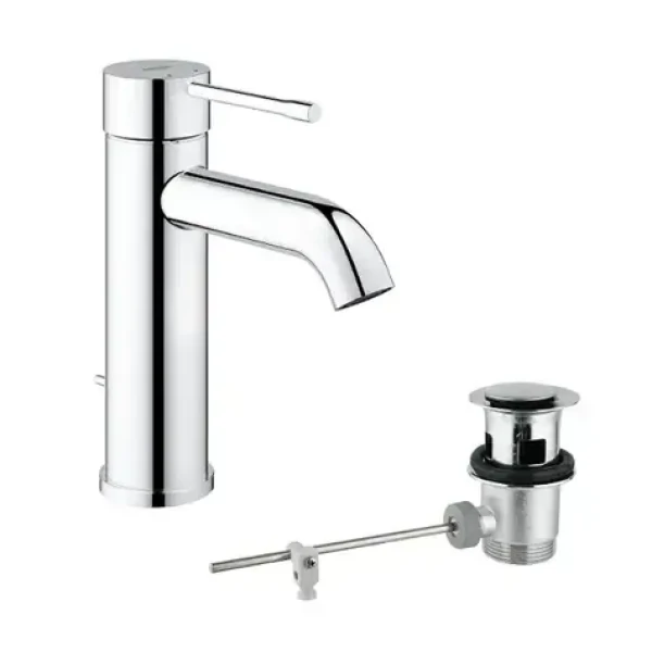 Grohe - Umyvadlová baterie s výpustí, chrom (23589001)