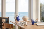 Georg Jensen Džbán Henning Koppel Iconic Blue 0,2 l, stříbrná barva