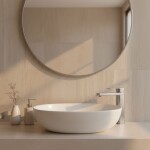 REA - Umyvadlová baterie Arlo Brush Nickle, vysoká REA-B4588