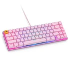 Glorious GMMK 2 Compact - Fox Linear ANSI růžová / herní 65% TKL / USB-C / ANSI (US) layout / Fox Linear / RGB / 1.8m (GLO-GMMK2-65-FOX-P)