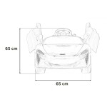 Mamido Elektrické autíčko McLaren Artura 4x4 černé