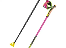 Leki PRC 750 běžecké hole neon pink/neon yellow/black 135 cm