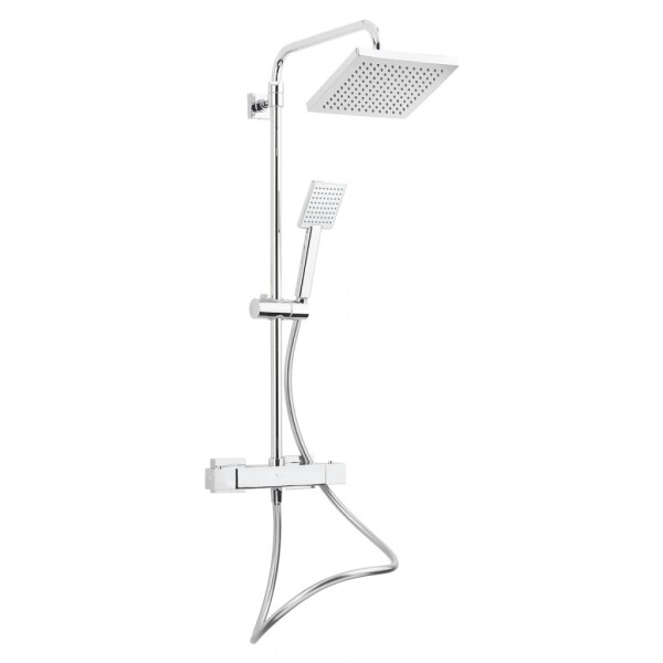 Sprchový systém Optima s termostatickou baterií chrom OPTIMASSTH OPTIMASSTH