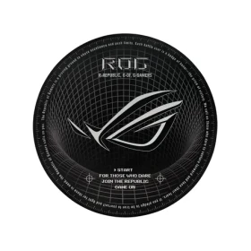 ASUS ROG Cosmic Mat II černá / Herní podložka na zem / 117 × 117 cm / polyester, guma (90GC0220-BGW000)
