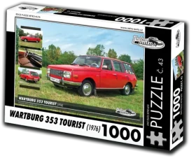 RETRO-AUTA Puzzle č. 43 Wartburg 353 Tourist (1976)
