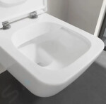 VILLEROY & BOCH - Collaro Závěsné WC se sedátkem SoftClose, DirectFlush, alpská bílá 4626HS01