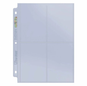 Stránka do alba UltraPro 4-Pocket - Platinum Series (na velké karty nebo fotky)