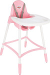 Židlička dětská vysoká Star růžová - Pilsan