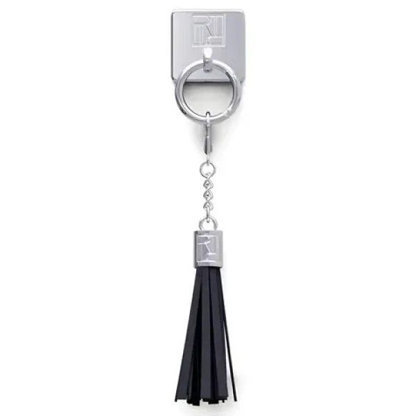 RichmondFinch Ring Grip Tassel stříbrná / Držák na telefon / Prstenový / Se střapcem (50060)