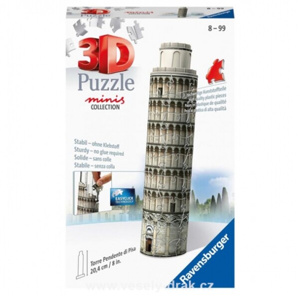 Puzzle Mini Šikmá věž Pise