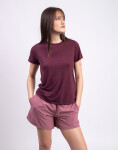 Tričko Patagonia W's Cap Cool Trail Shirt Berry Fig