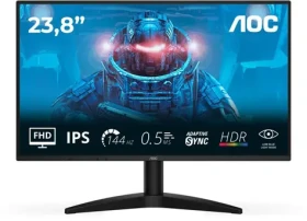 23.8" AOC 24B36X černá / IPS / 1920x1080 / 16:9 / 4ms / 1500:1 / 300cd-m2 / HDMI + DP / VESA (24B36X)