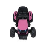 Mamido Dětský elektrický traktor GROW 1804 24V růžový