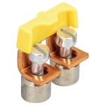 Weidmüller Z-series, Accessories, Cross-connector, For the terminals, No. of poles: 2 ZQV 2.5/2 1608860000-60 žlutá 60 ks