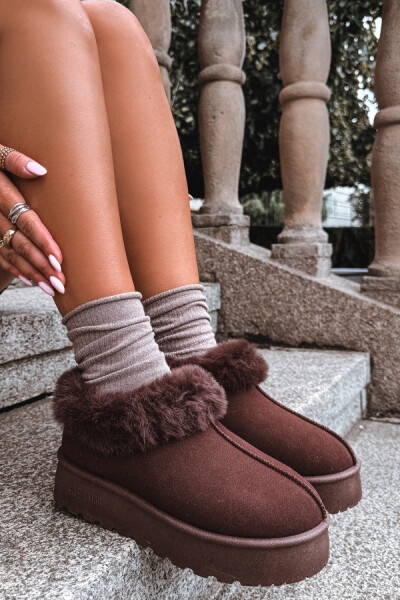 Sněhule na platformě model 231782 Step in style 40