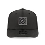 New Era Pánská kšiltovka Miami Dolphins NFL Black 2026 Training Camp 9SEVENTY Stretch-Snap