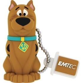 EMTEC HB102 Scooby Doo 16GB hnědá / Flash disk / USB 2.0 / čtení: 15MBs / zápis: 5MBs (ECMMD16GHB106)