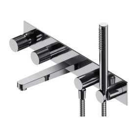 OMNIRES - CONTOUR vanová baterie 5-otvorová podomítková chrom /CR/ CT8037/1CR
