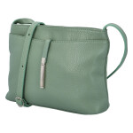 Dámská kožená kabelka Mirna, zelená