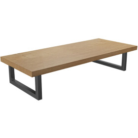 CERANO - Deska pod umyvadlo Navira Pro + 2 konzole pod desku - dub medový - 60x46x3,6 CER-606042