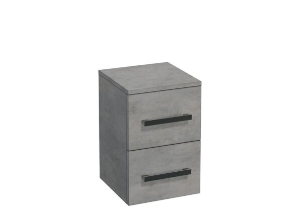 Koupelnová skříňka nízká SAT Cube Way 32,5x49,3x33 cm beton CUBE3CHN32BE CUBE3CHN32BE