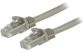 StarTech CAT6 šedá / Síťový kabel UTP / 1,5 m / Snagless / PoE (N6PATC150CMGR)