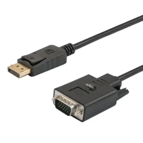 SAVIO CL-92 VGA - DisplayPort adaptér F-M černá (KABSAVMON0035)