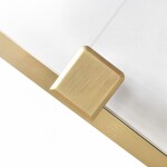 REA/S - Sprchová kabina Montana Gold Brush 130x90 KPL-K2517