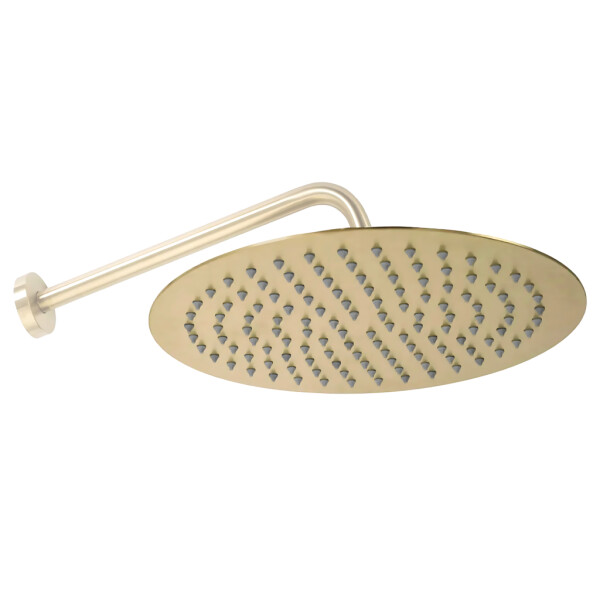 REA - Dešťová sprcha Gold Brush 25cm REA-P0502