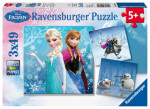 Ravensburger - Puzzle - Disney Ledové království: dobrodružství na sněhu