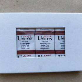 Umton Umton, mistrovské akvarelové barvy, 1/2 pánvička, 2,6 ml, 1 ks Barva Umton: 2238 Indická červeň