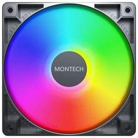 Montech GF120 PWM ARGB černá / 120 mm / Hydraulic Bearing / 25.5 dB @ 1600 RPM / 112 CFM / ARGB / 4-pin (GF120 ARGB PWM (B))