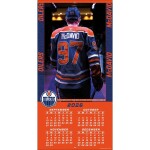 JF Turner Kalendář Edmonton Oilers NHL Connor McDavid #97 2027 Wall Calendar